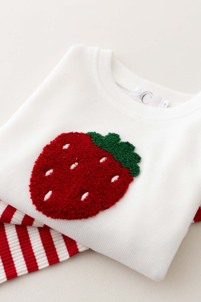 COZY Strawberry | Sweatshirt + Leggings - Cozy Crew Club
