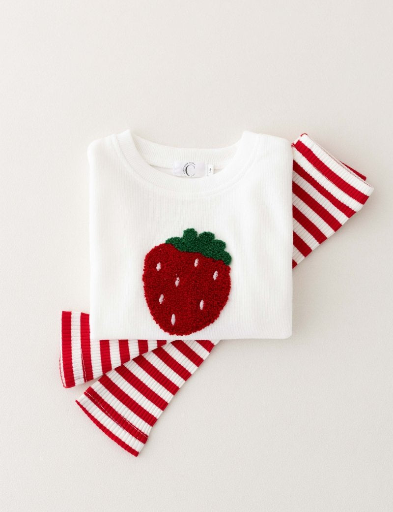 COZY Strawberry | Sweatshirt + Leggings - Cozy Crew Club