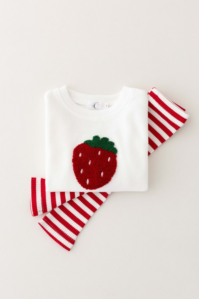 COZY Strawberry | Sweatshirt + Leggings - Cozy Crew Club