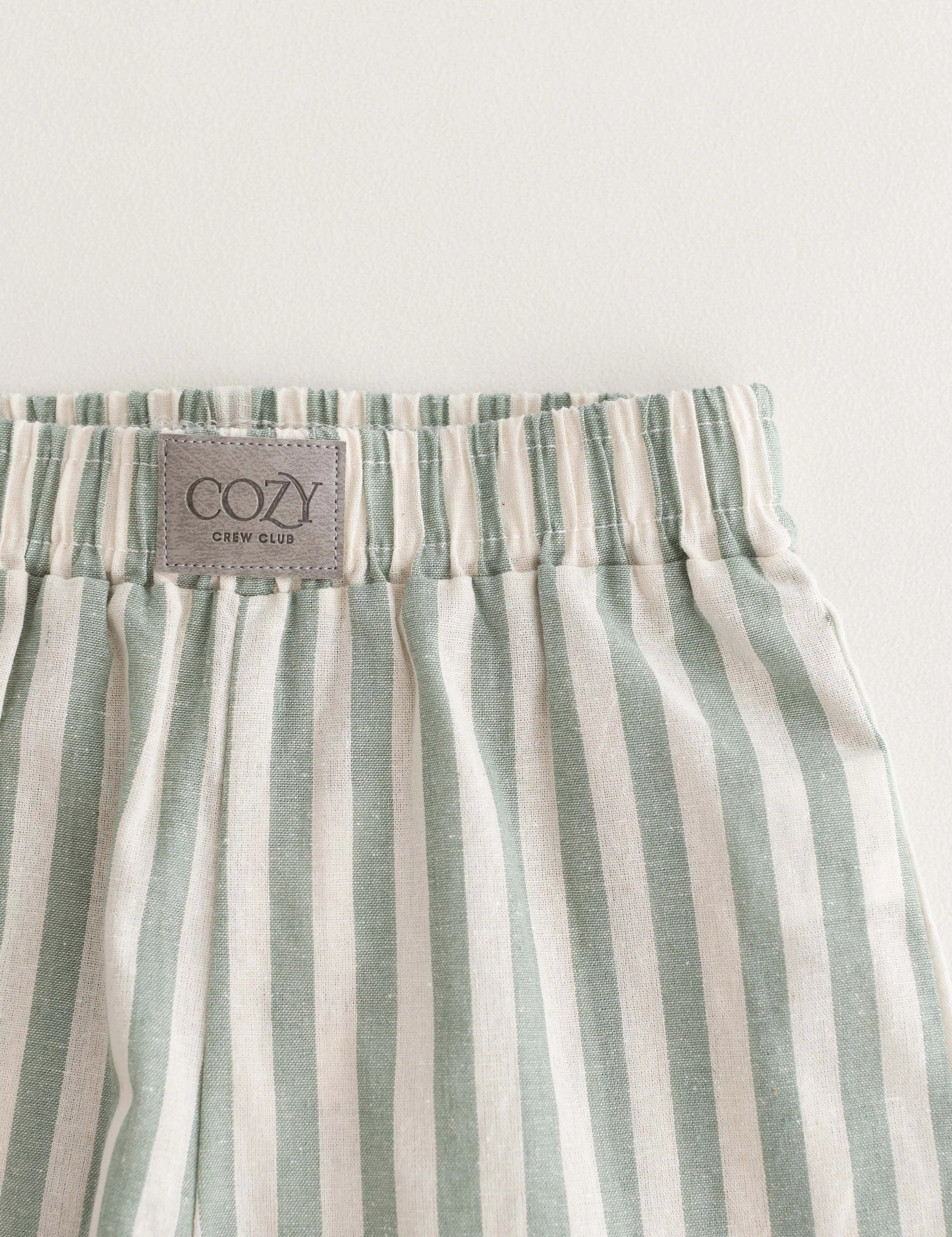 Cozy Crew Club Stripe Pants (Sage) Cozy Crew Club Pants mora-uk.myshopify.com cozy-crew-club-stripe-pants-sage   All Products, aw25, BFCM-NEW20, CHILDSPLAY, navy, nonpersonalised, TOPS, ultracozy, whatnot, wholesale, wholesale-int  Cozy Crew Club Stripe Pants (Sage) Cozy Crew Club Pants mora-uk.myshopify.com cozy-crew-club-stripe-pants-sage   All Products, aw25, BFCM-NEW20, CHILDSPLAY, navy, nonpersonalised, TOPS, ultracozy, whatnot, wholesale, wholesale-int