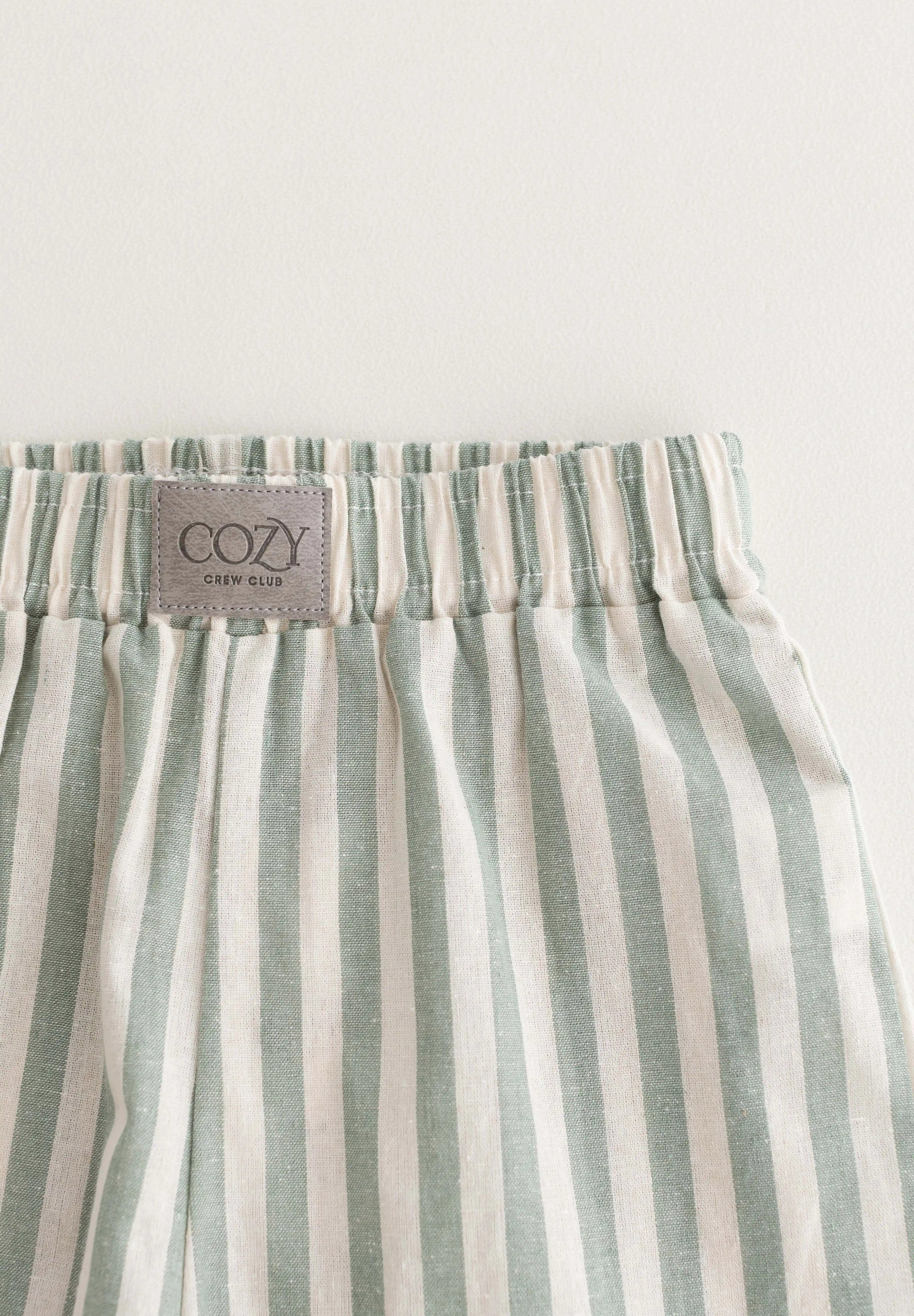Cozy Crew Club Stripe Pants (Sage) Cozy Crew Club Pants mora-uk.myshopify.com cozy-crew-club-stripe-pants-sage   All Products, aw25, BFCM-NEW20, CHILDSPLAY, navy, nonpersonalised, TOPS, ultracozy, whatnot, wholesale, wholesale-int  Cozy Crew Club Stripe Pants (Sage) Cozy Crew Club Pants mora-uk.myshopify.com cozy-crew-club-stripe-pants-sage   All Products, aw25, BFCM-NEW20, CHILDSPLAY, navy, nonpersonalised, TOPS, ultracozy, whatnot, wholesale, wholesale-int
