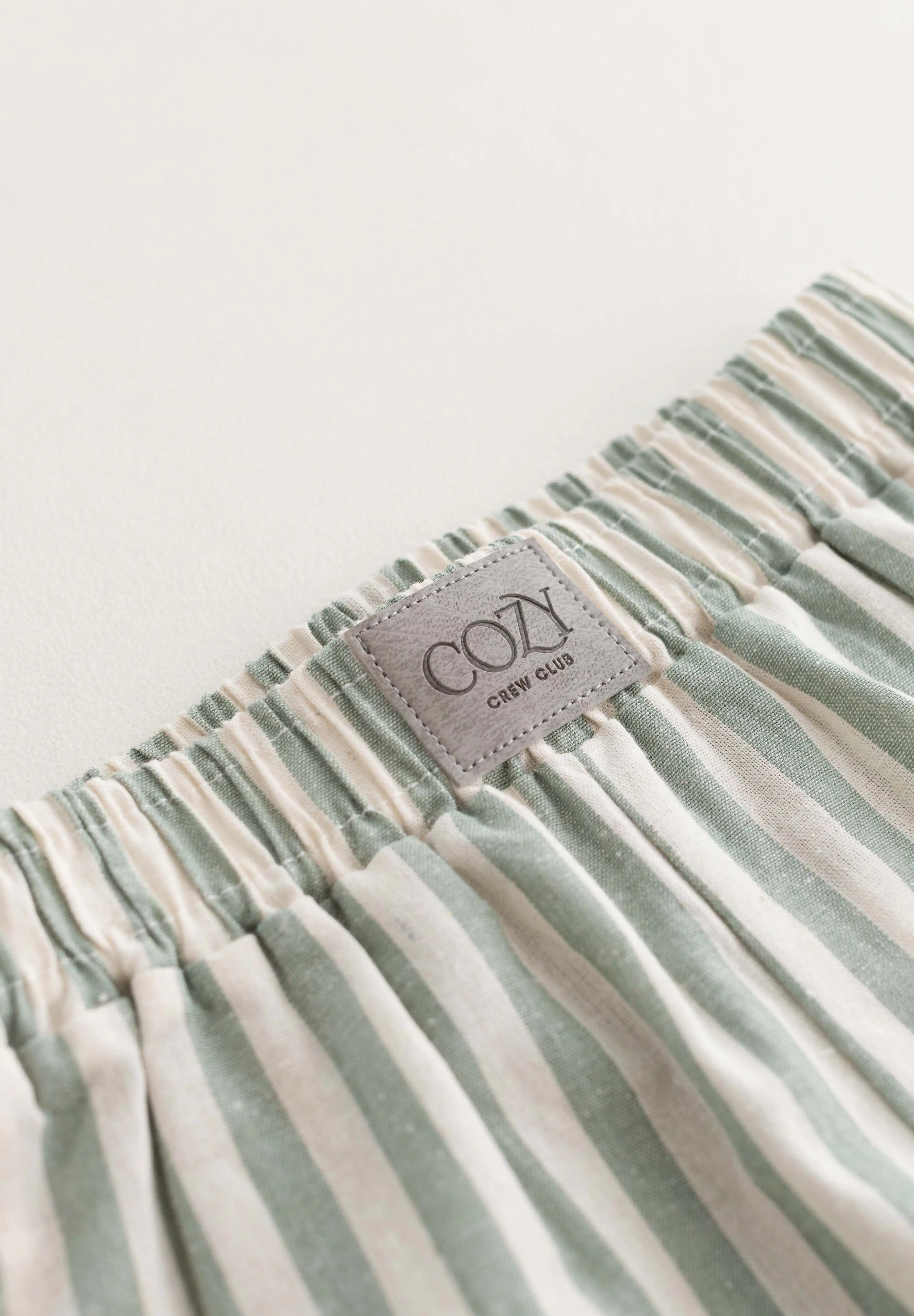 Cozy Crew Club Stripe Pants (Sage) Cozy Crew Club Pants mora-uk.myshopify.com cozy-crew-club-stripe-pants-sage   All Products, aw25, BFCM-NEW20, CHILDSPLAY, navy, nonpersonalised, TOPS, ultracozy, whatnot, wholesale, wholesale-int  Cozy Crew Club Stripe Pants (Sage) Cozy Crew Club Pants mora-uk.myshopify.com cozy-crew-club-stripe-pants-sage   All Products, aw25, BFCM-NEW20, CHILDSPLAY, navy, nonpersonalised, TOPS, ultracozy, whatnot, wholesale, wholesale-int