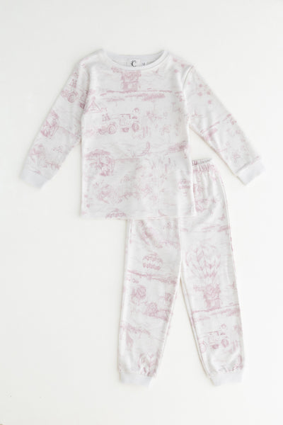 Lyons Den Cozy x Victoria Sanders Pyjamas Baby Pink