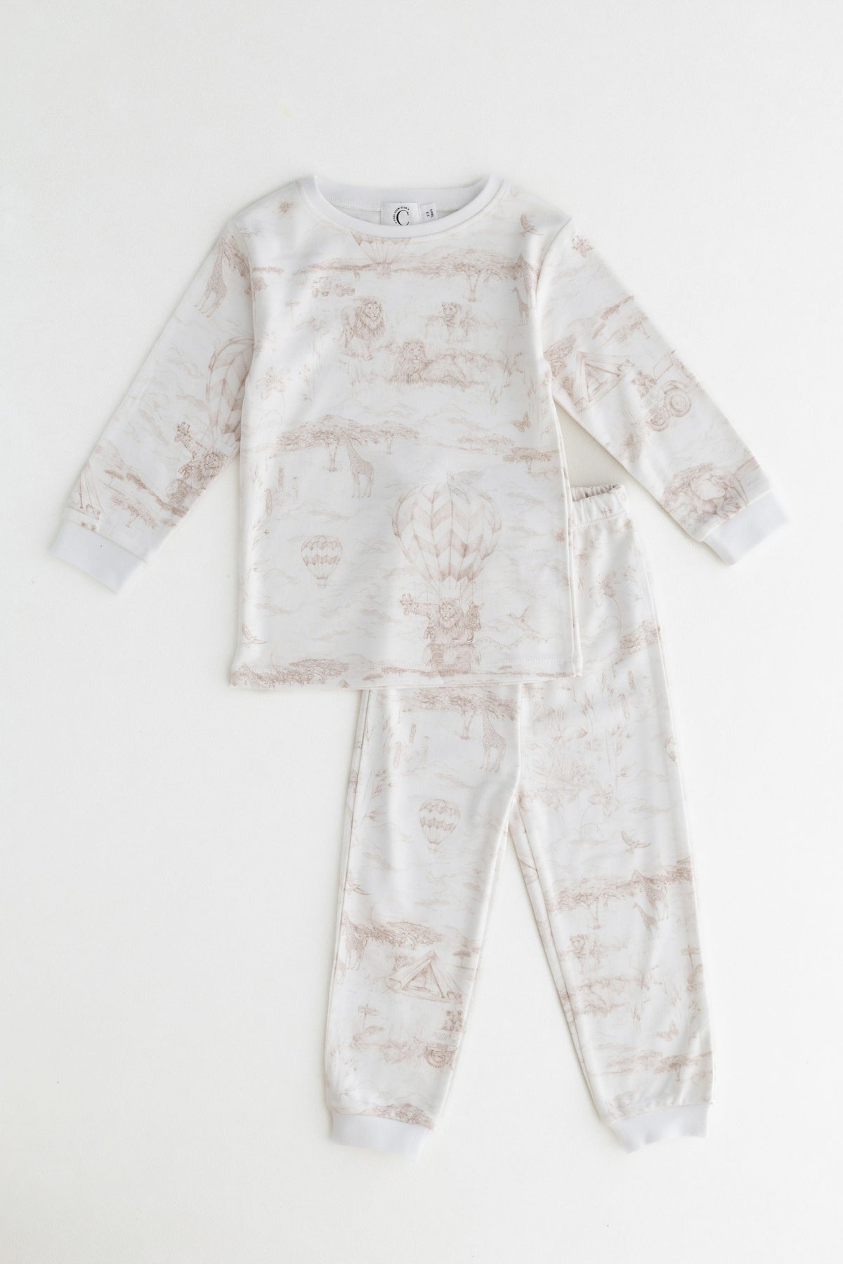 Lyons Den Cozy x Victoria Sanders Pyjamas Baby Parchment