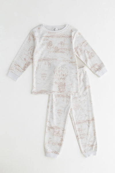 Lyons Den Cozy x Victoria Sanders Pyjamas Baby Parchment