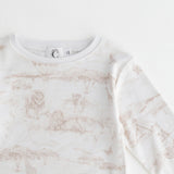 Lyons Den Cozy x Victoria Sanders Pyjamas Baby Parchment