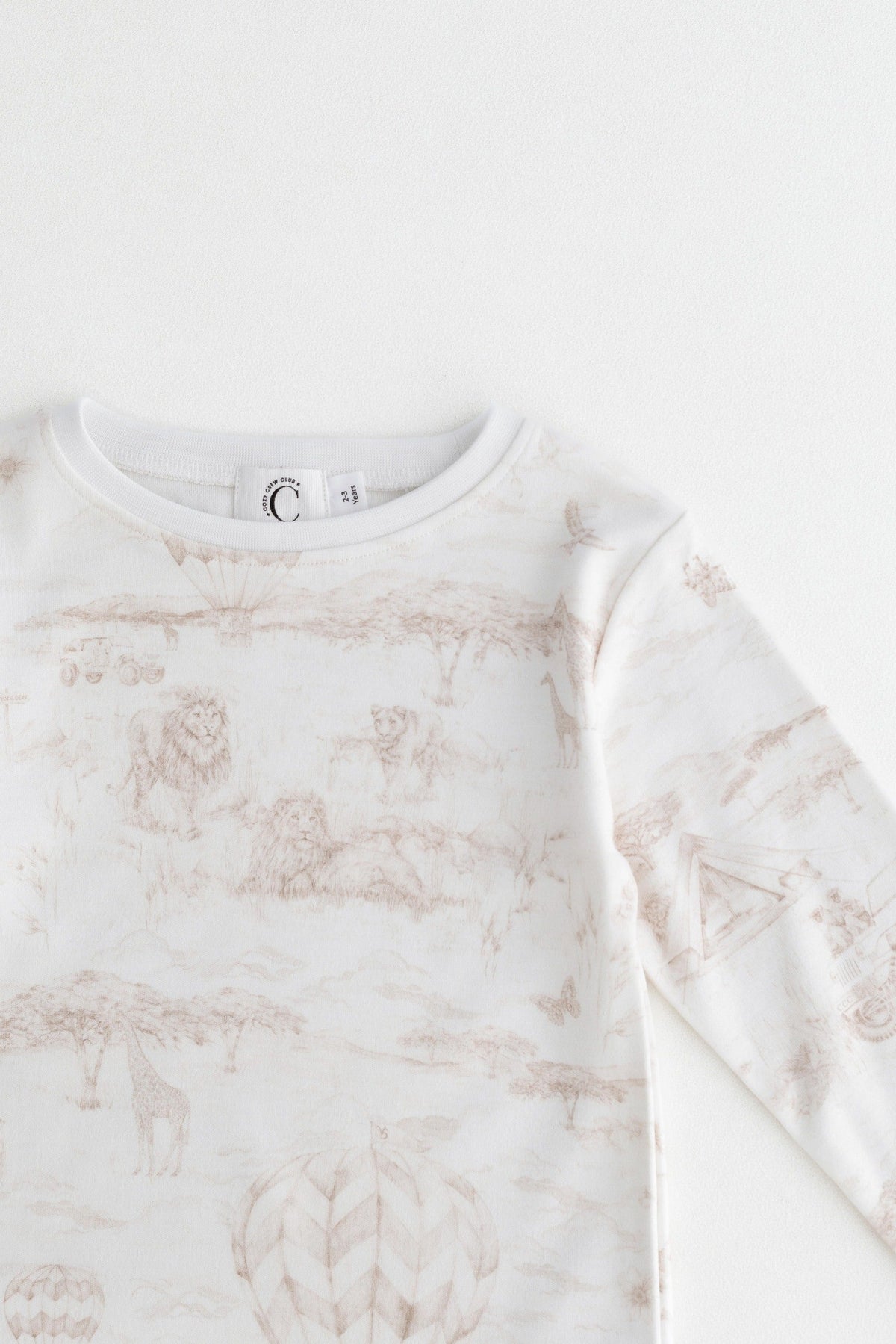 Lyons Den Cozy x Victoria Sanders Pyjamas Baby Parchment