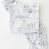 Lyons Den Cozy x Victoria Sanders Pyjamas Baby Blue