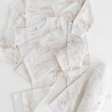 Lyons Den Cozy x Victoria Sanders Sleepsuit Parchment