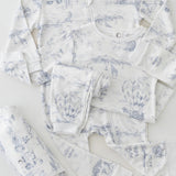 Lyons Den Cozy x Victoria Sanders Sleepsuit Baby Blue