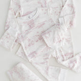 Lyons Den Cozy x Victoria Sanders Sleepsuit Baby Pink