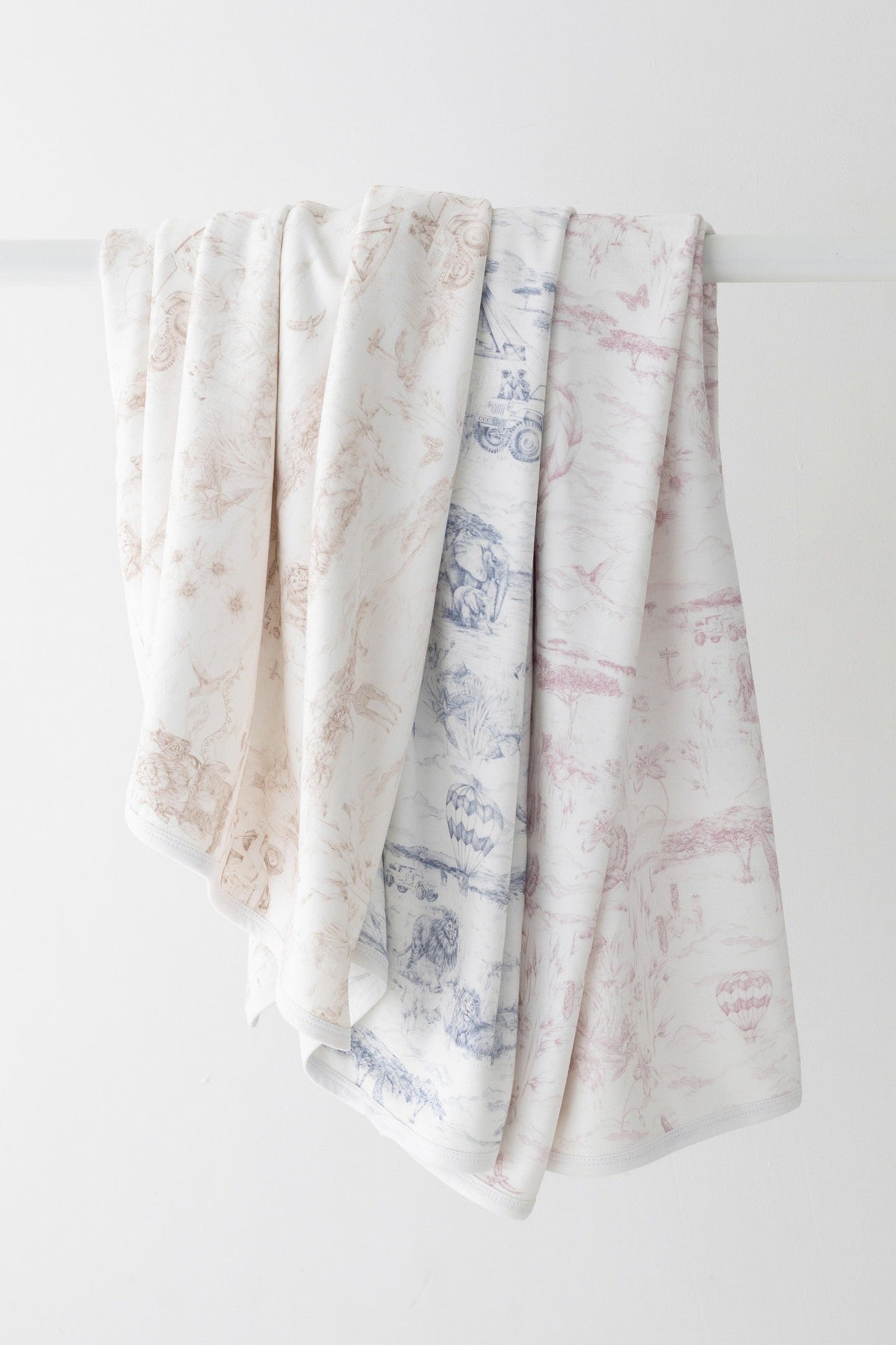 Lyons Den Cozy x Victoria Sanders Double-Layer Blanket – Baby Pink