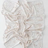 Lyons Den Cozy x Victoria Sanders Double-Layer Blanket – Baby Parchment
