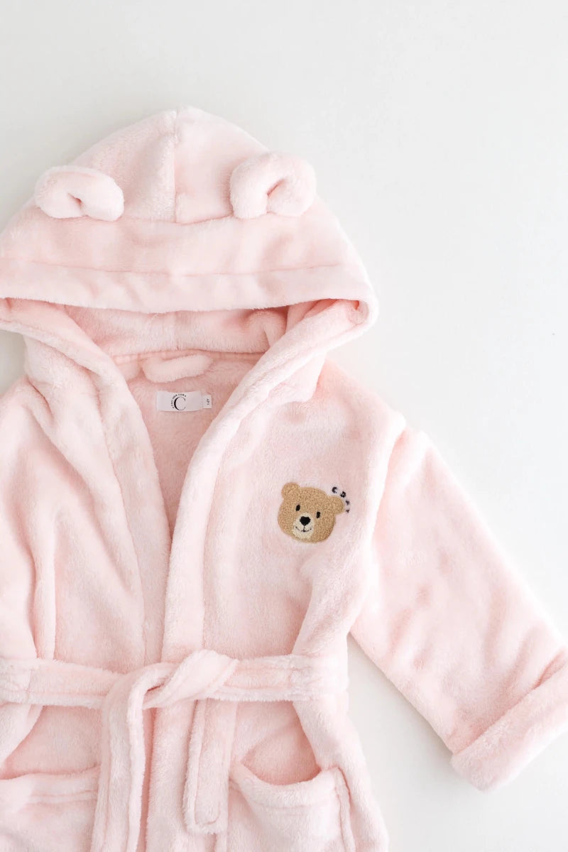COZY Bear Hooded Dressing Gown Bear Ears - Pink Cozy Crew Club Dressing Gown mora-uk.myshopify.com cozy-bear-hooded-dressing-gown-bear-ears-pink   baby, bath, bathrobe, bear, dressing gown, hooded, new in, personalise, soft, zero  COZY Bear Hooded Dressing Gown Bear Ears - Pink Cozy Crew Club Dressing Gown mora-uk.myshopify.com cozy-bear-hooded-dressing-gown-bear-ears-pink   baby, bath, bathrobe, bear, dressing gown, hooded, new in, personalise, soft, zero