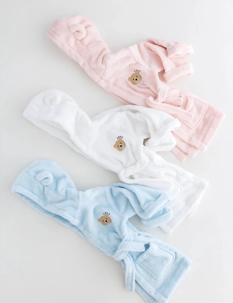 COZY Bear Hooded Dressing Gown Bear Ears - White Cozy Crew Club Dressing Gown mora-uk.myshopify.com cozy-bear-hooded-dressing-gown-bear-ears-white   baby, bath, bathrobe, bear, dressing gown, hooded, new in, personalise, soft, zero  COZY Bear Hooded Dressing Gown Bear Ears - White Cozy Crew Club Dressing Gown mora-uk.myshopify.com cozy-bear-hooded-dressing-gown-bear-ears-white   baby, bath, bathrobe, bear, dressing gown, hooded, new in, personalise, soft, zero
