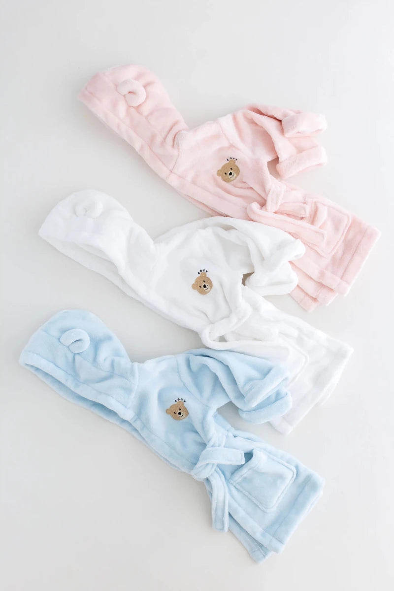 COZY Bear Hooded Dressing Gown Bear Ears - White Cozy Crew Club Dressing Gown mora-uk.myshopify.com cozy-bear-hooded-dressing-gown-bear-ears-white   baby, bath, bathrobe, bear, dressing gown, hooded, new in, personalise, soft, zero  COZY Bear Hooded Dressing Gown Bear Ears - White Cozy Crew Club Dressing Gown mora-uk.myshopify.com cozy-bear-hooded-dressing-gown-bear-ears-white   baby, bath, bathrobe, bear, dressing gown, hooded, new in, personalise, soft, zero