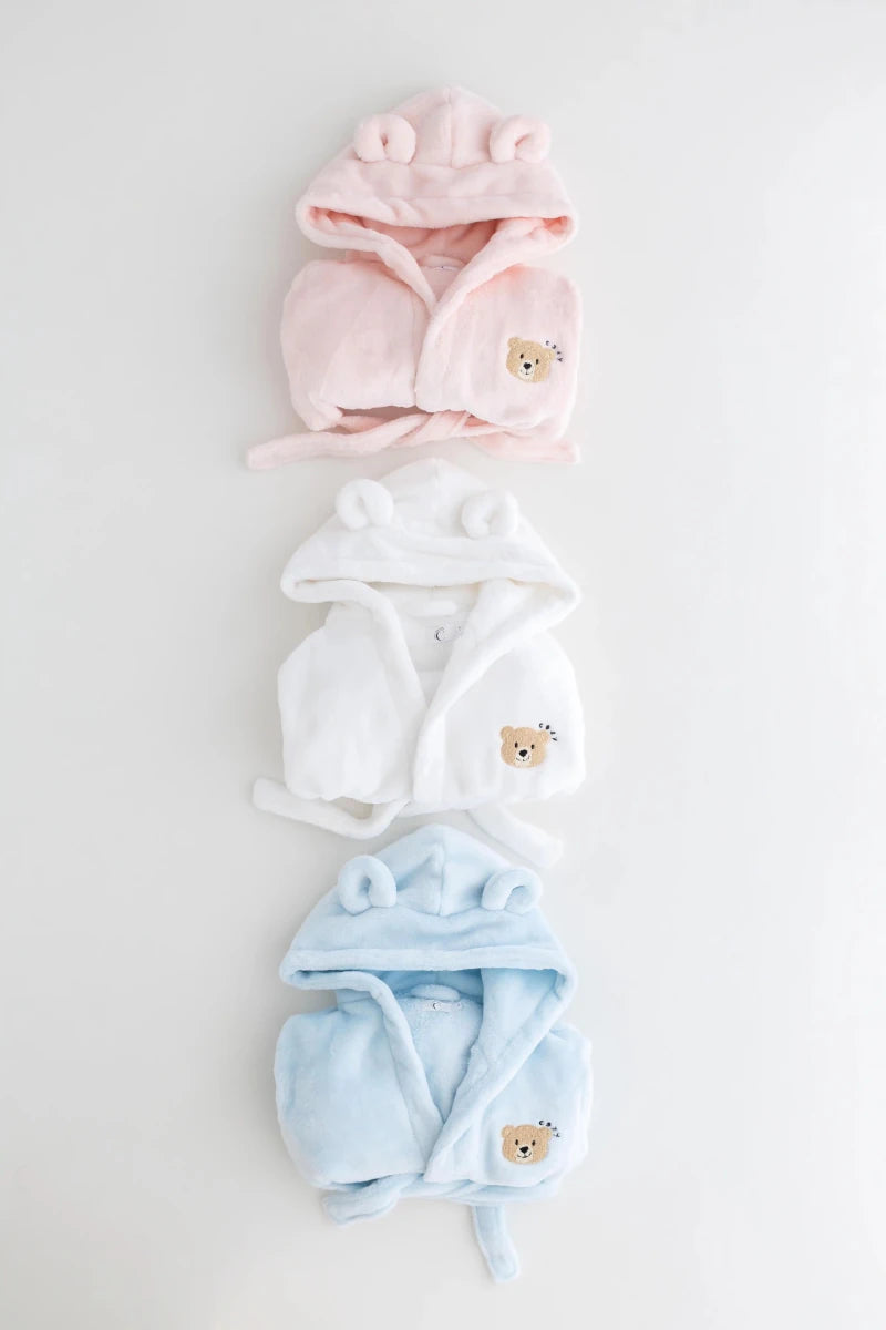 COZY Bear Hooded Dressing Gown Bear Ears - White Cozy Crew Club Dressing Gown mora-uk.myshopify.com cozy-bear-hooded-dressing-gown-bear-ears-white   baby, bath, bathrobe, bear, dressing gown, hooded, new in, personalise, soft, zero  COZY Bear Hooded Dressing Gown Bear Ears - White Cozy Crew Club Dressing Gown mora-uk.myshopify.com cozy-bear-hooded-dressing-gown-bear-ears-white   baby, bath, bathrobe, bear, dressing gown, hooded, new in, personalise, soft, zero