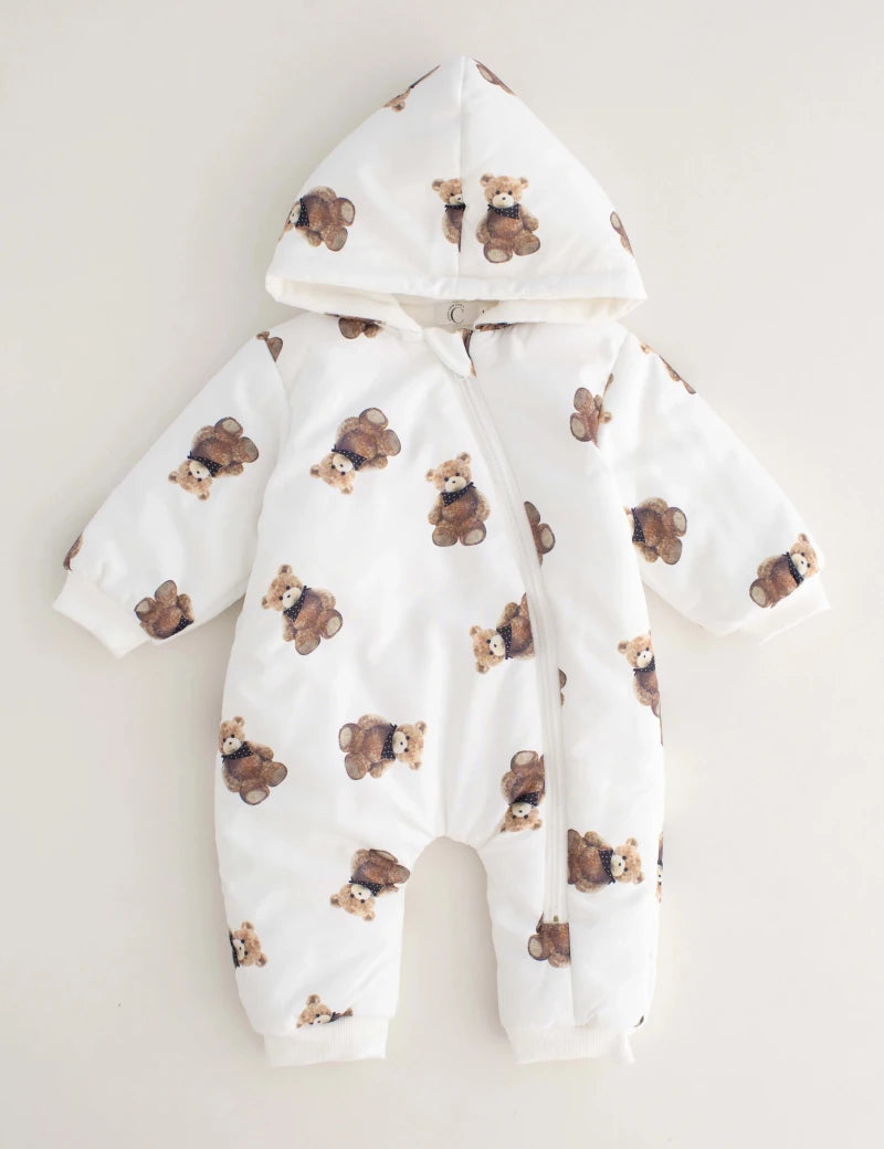 The Bear Puffer Suit with Hood - Cozy Crew Club