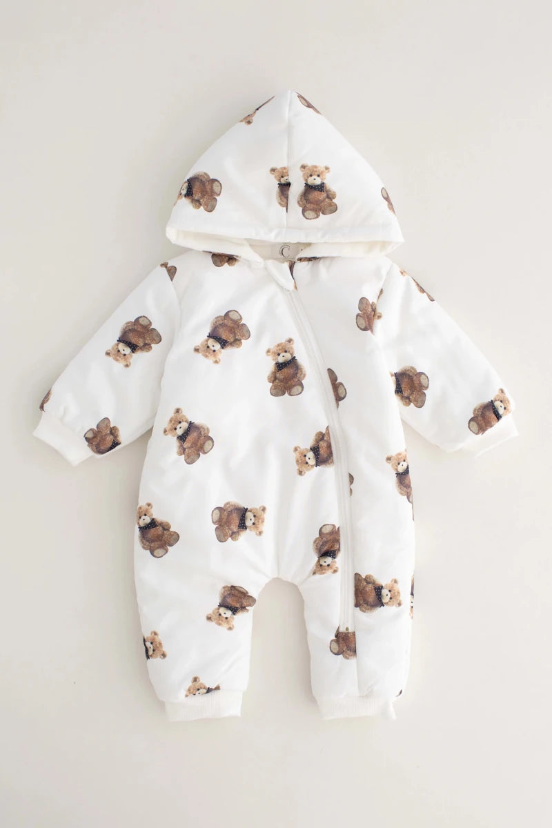 The Bear Puffer Suit with Hood - Cozy Crew Club
