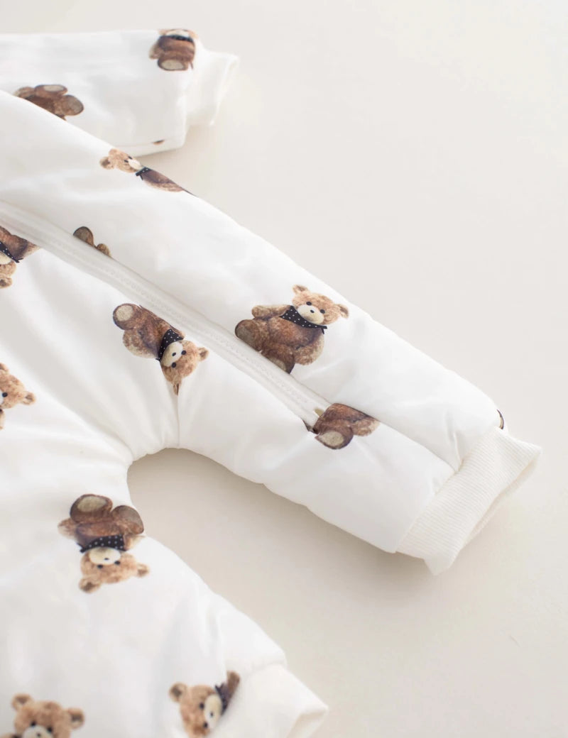 The Bear Puffer Suit with Hood - Cozy Crew Club