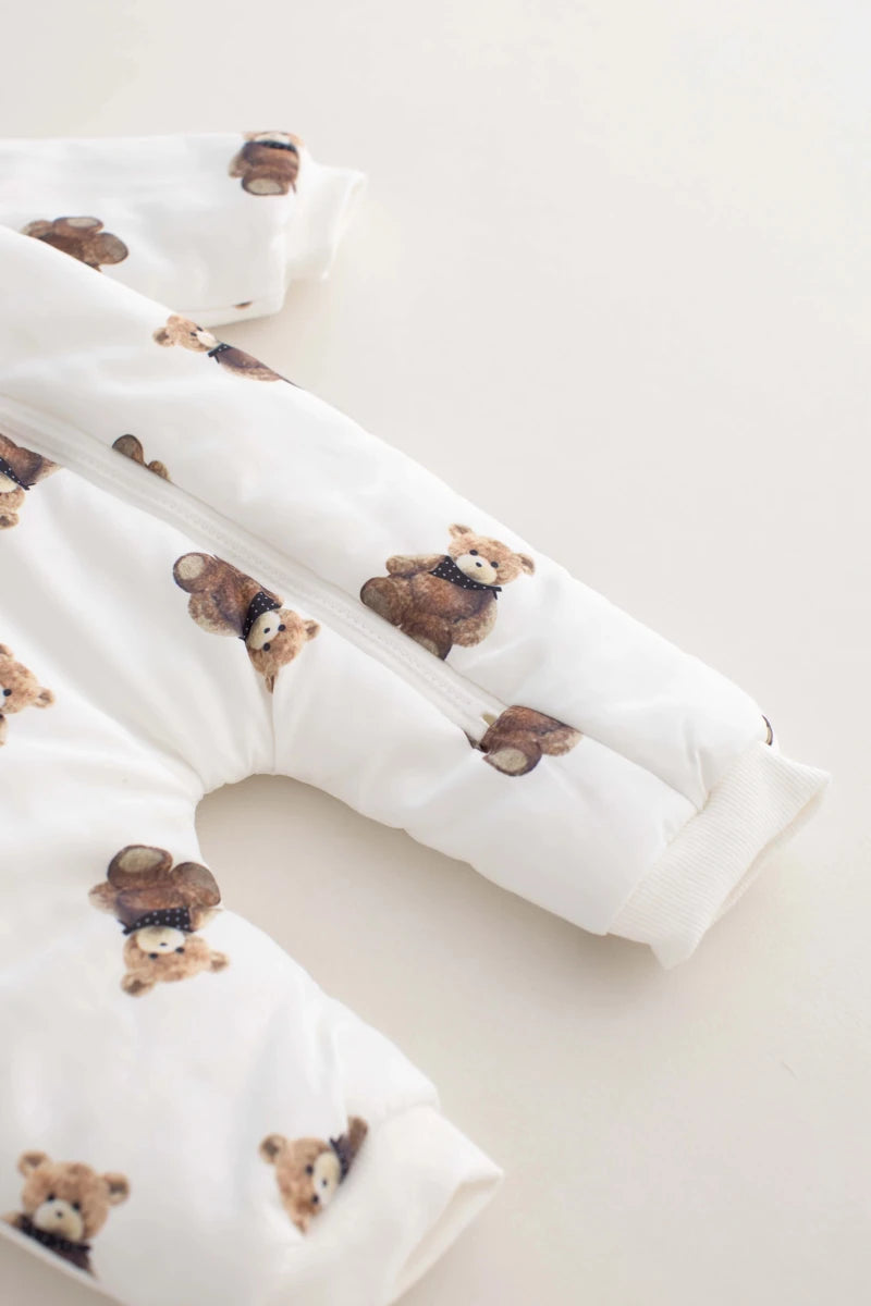 The Bear Puffer Suit with Hood - Cozy Crew Club
