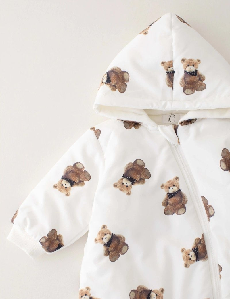 The Bear Puffer Suit with Hood - Cozy Crew Club