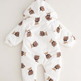 Der Pufferanzug mit Bärenmotiv