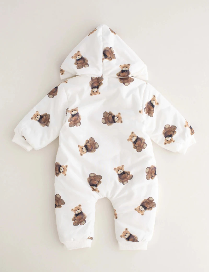 The Bear Puffer Suit with Hood - Cozy Crew Club