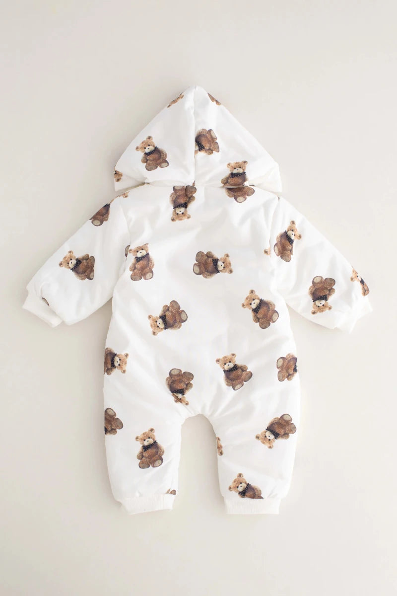 The Bear Puffer Suit with Hood - Cozy Crew Club