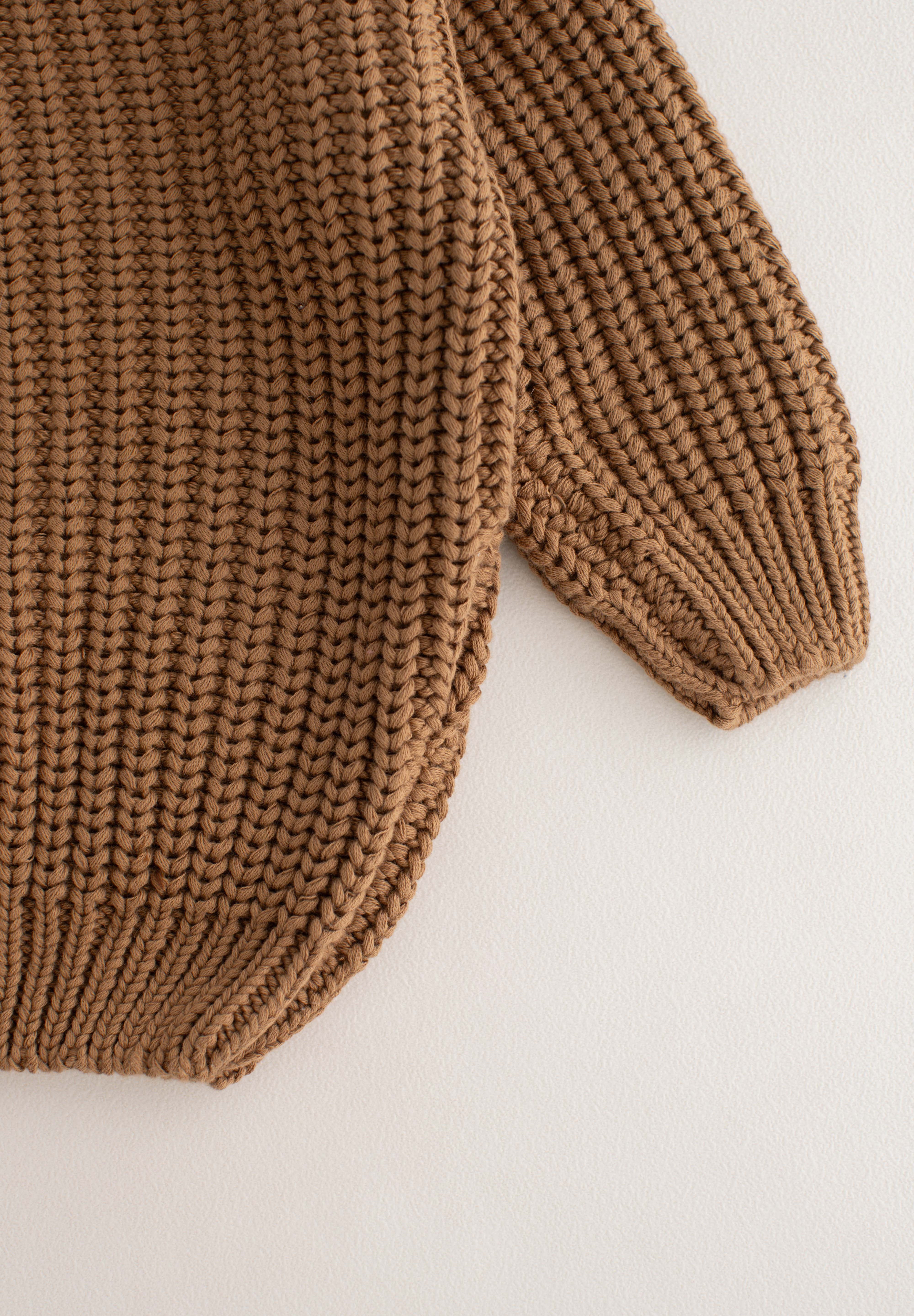 COZY Chunky Sweater | Toffee Cozy Crew Club Jumpers mora-uk.myshopify.com cozy-speckle-chunky-sweater-toffee   100% cotton, 20off, 33off, 40off, allproducts, baby, baby collection, bear, bear collection, bear print, BFCM-30, BFCM20, BFMC-20, boy, china, CHRISTMAS20, clothing, embroidery, girl, hoodie, hoody, KNIT, new in, nightwear, onesie, PADDY20, playsuit, toffee, ultracozy, WINTER20, zero