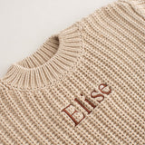 COZY Chunky Sweater | Almond Cozy Crew Club Jumpers mora-uk.myshopify.com cozy-speckle-chunky-sweater-almond   100% cotton, 20off, 33off, 40off, allproducts, almond, baby, baby collection, bear, bear collection, bear print, BFCM-30, BFCM20, BFMC-20, boy, china, CHRISTMAS20, clothing, embroidery, girl, hoodie, hoody, KNIT, new in, nightwear, onesie, PADDY20, playsuit, ultracozy, WINTER20, zero