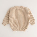 COZY Chunky Sweater | Almond Cozy Crew Club Jumpers mora-uk.myshopify.com cozy-speckle-chunky-sweater-almond   100% cotton, 20off, 33off, 40off, allproducts, almond, baby, baby collection, bear, bear collection, bear print, BFCM-30, BFCM20, BFMC-20, boy, china, CHRISTMAS20, clothing, embroidery, girl, hoodie, hoody, KNIT, new in, nightwear, onesie, PADDY20, playsuit, ultracozy, WINTER20, zero
