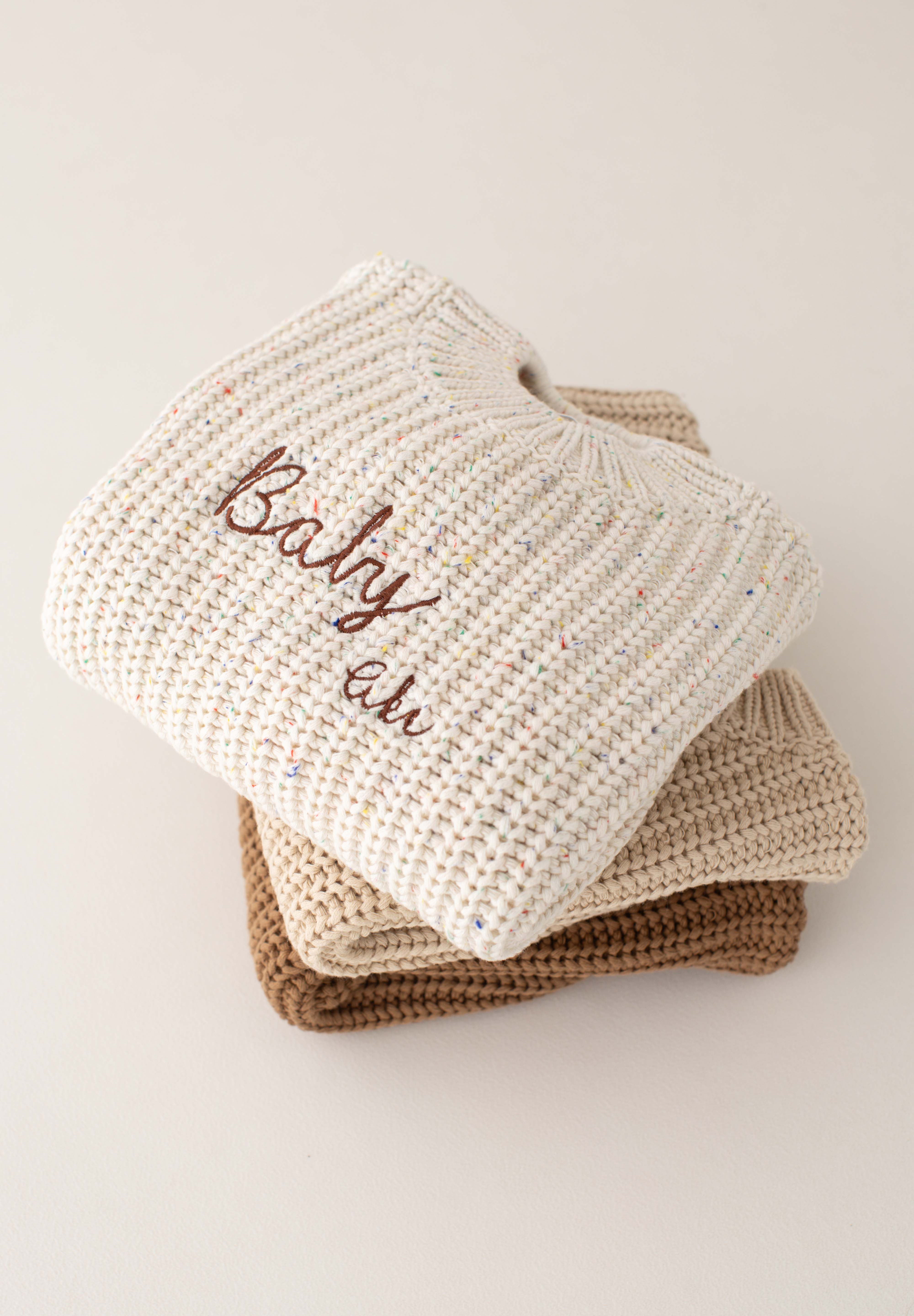 COZY Chunky Sweater | Almond Cozy Crew Club Jumpers mora-uk.myshopify.com cozy-speckle-chunky-sweater-almond   100% cotton, 20off, 33off, 40off, allproducts, almond, baby, baby collection, bear, bear collection, bear print, BFCM-30, BFCM20, BFMC-20, boy, china, CHRISTMAS20, clothing, embroidery, girl, hoodie, hoody, KNIT, new in, nightwear, onesie, PADDY20, playsuit, ultracozy, WINTER20, zero