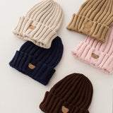 Knitted Bear Beanie Hats