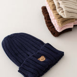 Knitted Bear Beanie Hats
