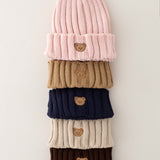 Knitted Bear Beanie Hats