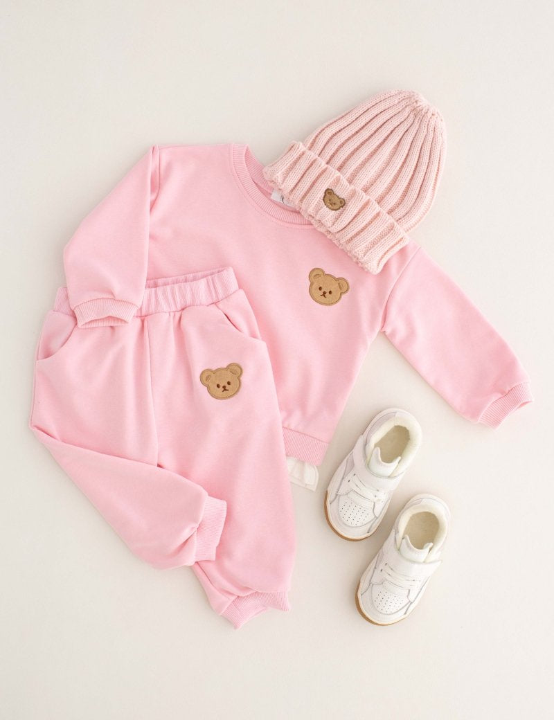 The Bear Colour Tracksuit 100% Cotton - Cozy Crew Club