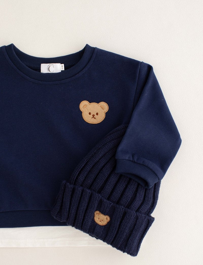 The Bear Colour Tracksuit 100% Cotton - Cozy Crew Club