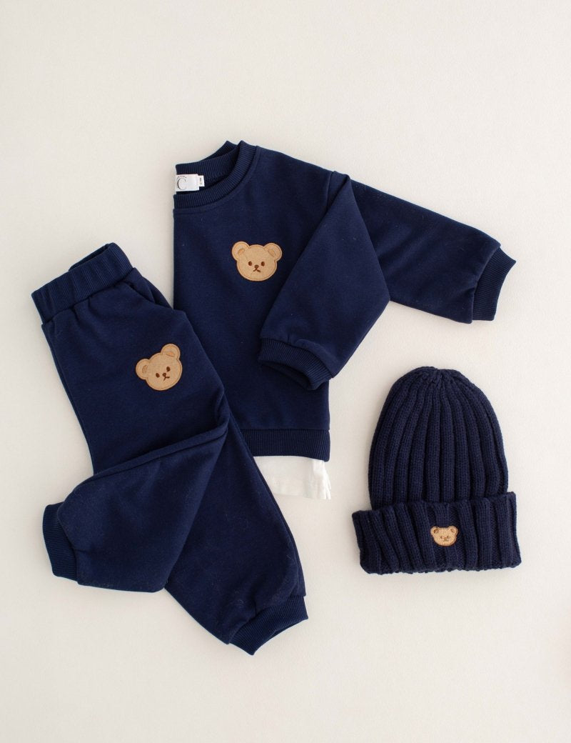 The Bear Colour Tracksuit 100% Cotton - Cozy Crew Club
