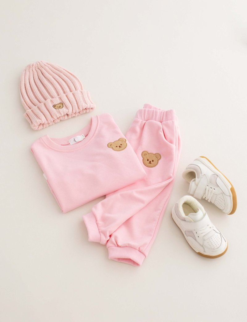 The Bear Colour Tracksuit 100% Cotton - Cozy Crew Club