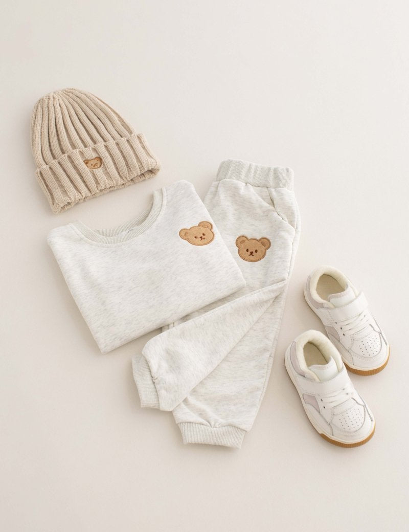 The Bear Colour Tracksuit 100% Cotton - Cozy Crew Club