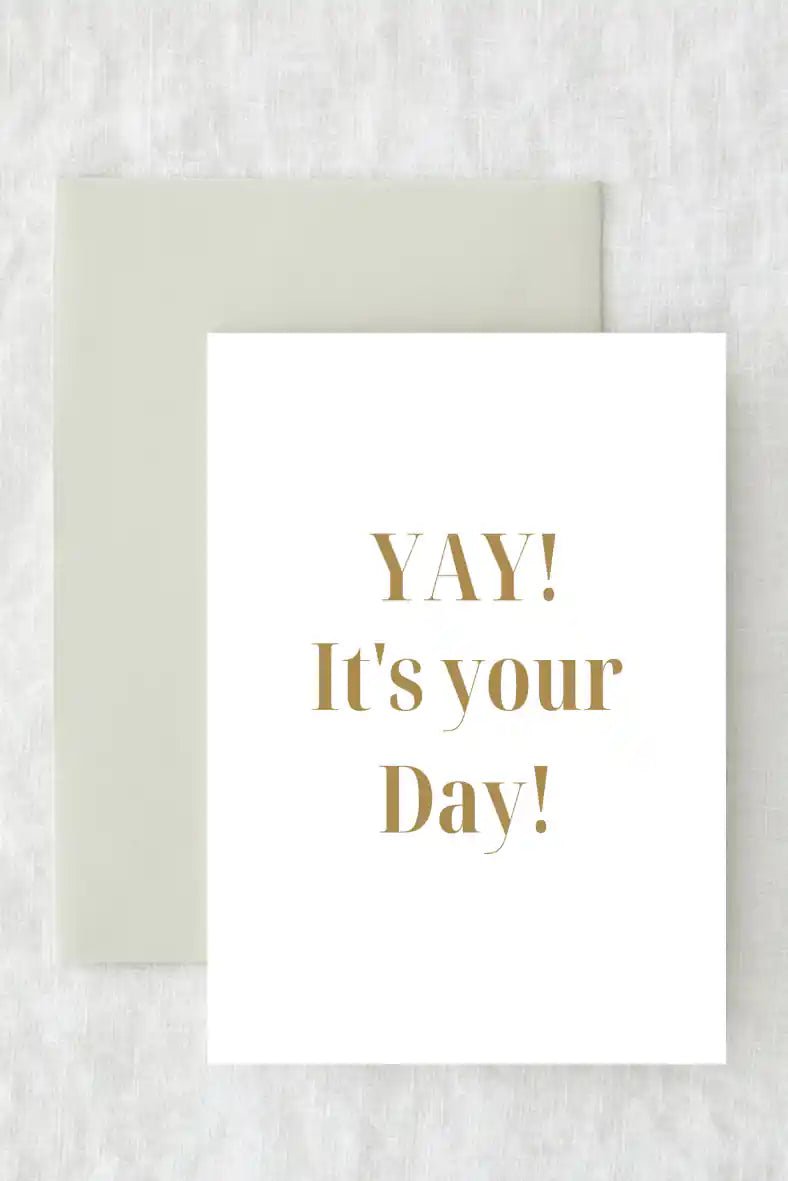 Yay It's Your Day - Gift Cards - Cozy Crew Club