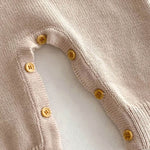 Waffle Bear One Piece Playsuit - Cozy Crew Club