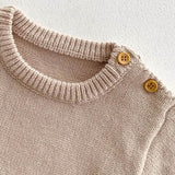 Waffle Bear One Piece Playsuit - Cozy Crew Club