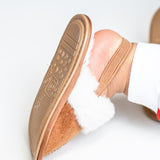 The Fur Slippers Beige, Brown or Pink - Cozy Crew Club