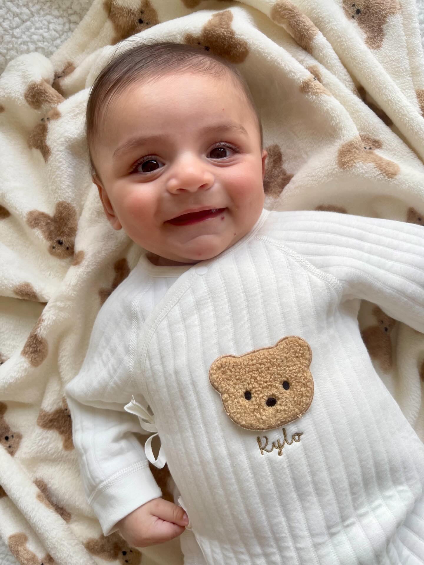 The Teddy Bear Boucle Wrap Baby Grow Romper Cozy Crew Club Rompers mora-uk.myshopify.com teddy-bear-boucle-romper   10off, 20off, baby, baby collection, bear, bear collection, bear print, beautifulbambino, BFCM-20, BFCM-25, BFCM20, boucle, CHILDSPLAY, china, clothing, embroidery, LINECARD, new in, nightwear, nonpersonalised, PADDY10, romper, summersale24, teddy, whatnot, wrap, zero