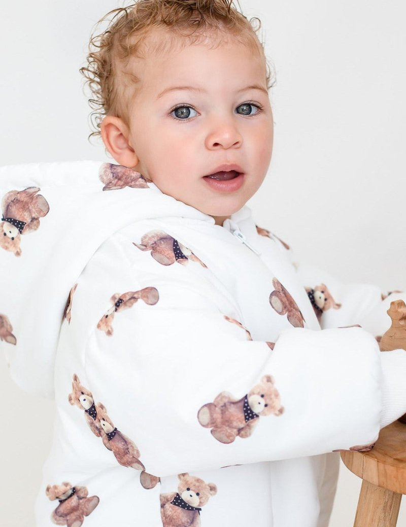 The Bear Puffer Suit with Hood - Cozy Crew Club