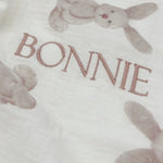 The Bunny Muslin Blanket Swaddle - Cozy Crew Club