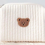 Teddy Grab & Go Bag Personalised - Cozy Crew Club