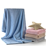 Cocole (Pink) Personalised Microfibre Soft Baby Blanket - Cozy Crew Club